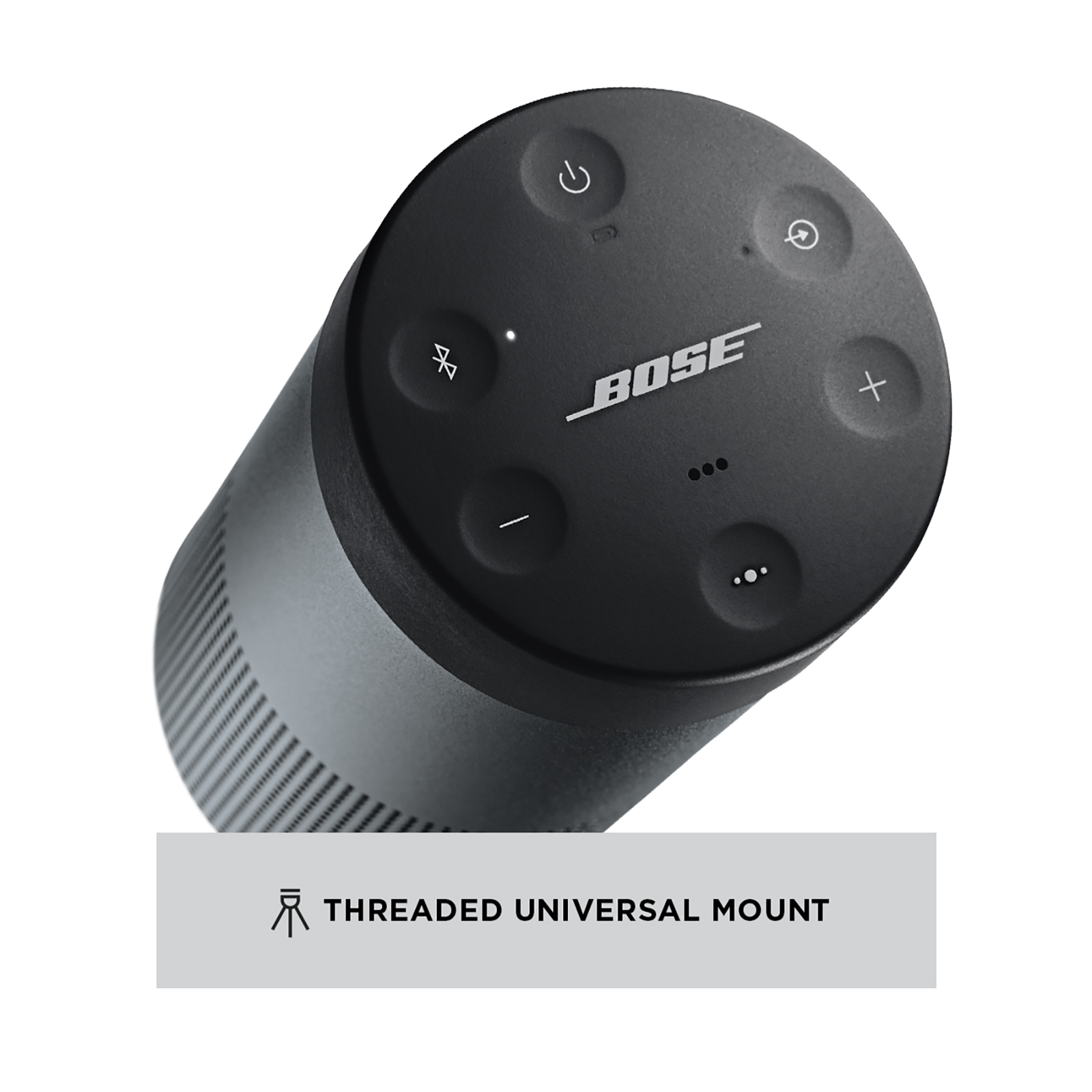 BOSE SoundLink Revolve II with Google Siri Compatible Smart Speaker 360 Degree Sound Triple Black